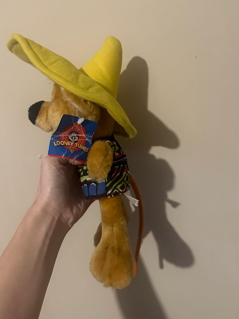 Speedy Gonzalez 14" Plush -Vintage 1998 Acme Looney Tunes - Picture 3 of 6